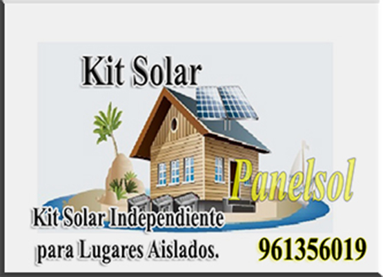 Venta e Instalaci�n de Kit Paneles Solares